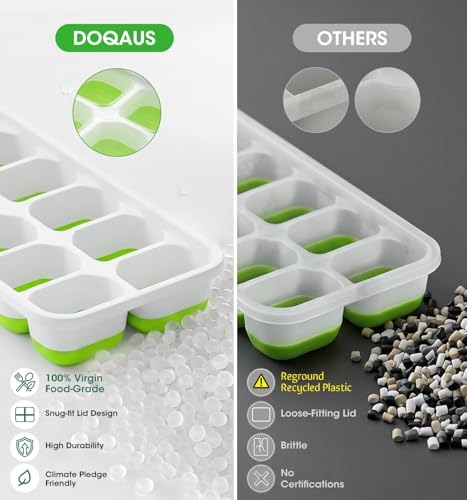 Ice Cube Tray with Lids - 4 Collection