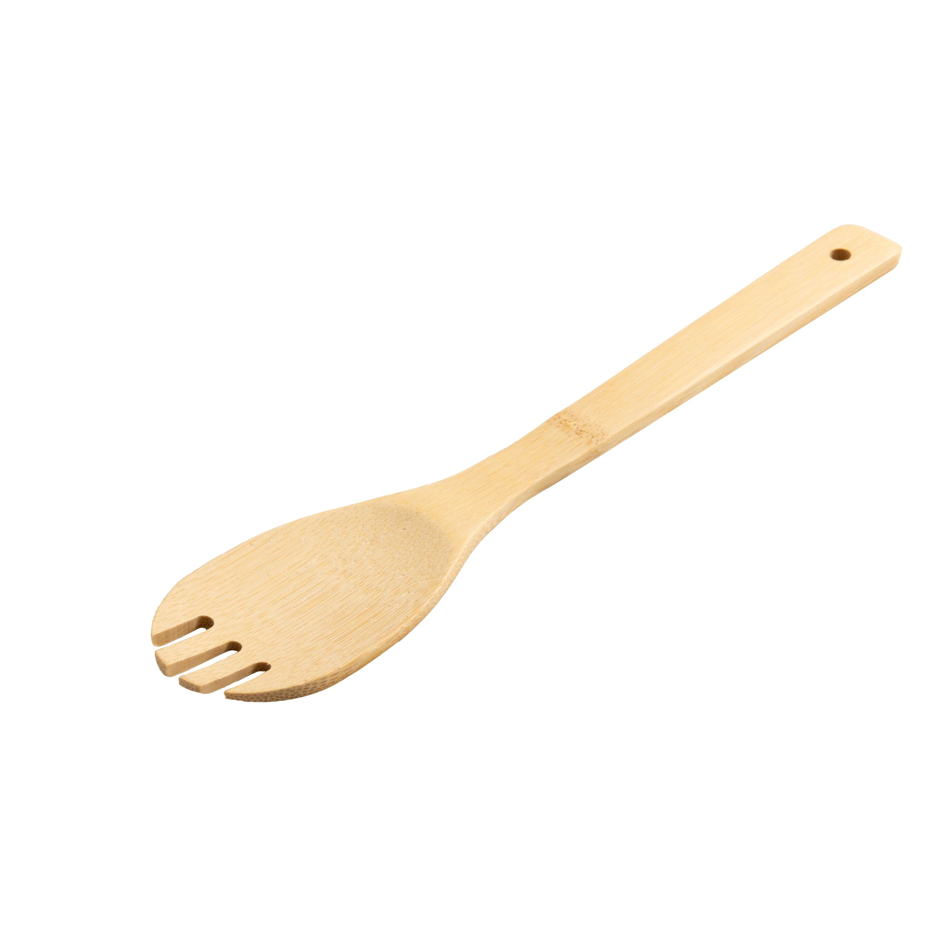 Non-Stick Safe 9-Piece Bamboo Gadgets Kitchen and Cooking Utensil Sets, Blue - Ergonomic Kitchen Tongs and Cooking Spoon Utensil Detail