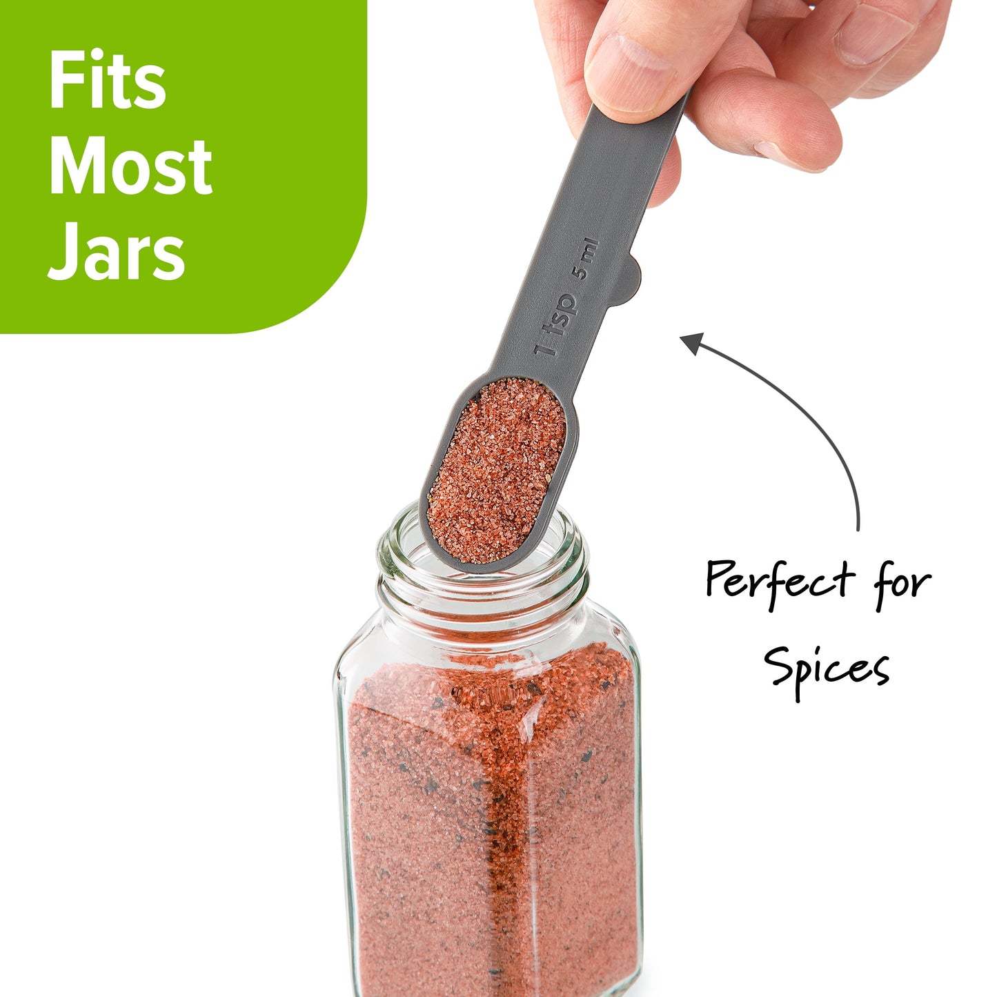 Innovative 15 Piece Magnetic Measuring Set - Kitchen Gadget Tool for Quick Food Prep Detail