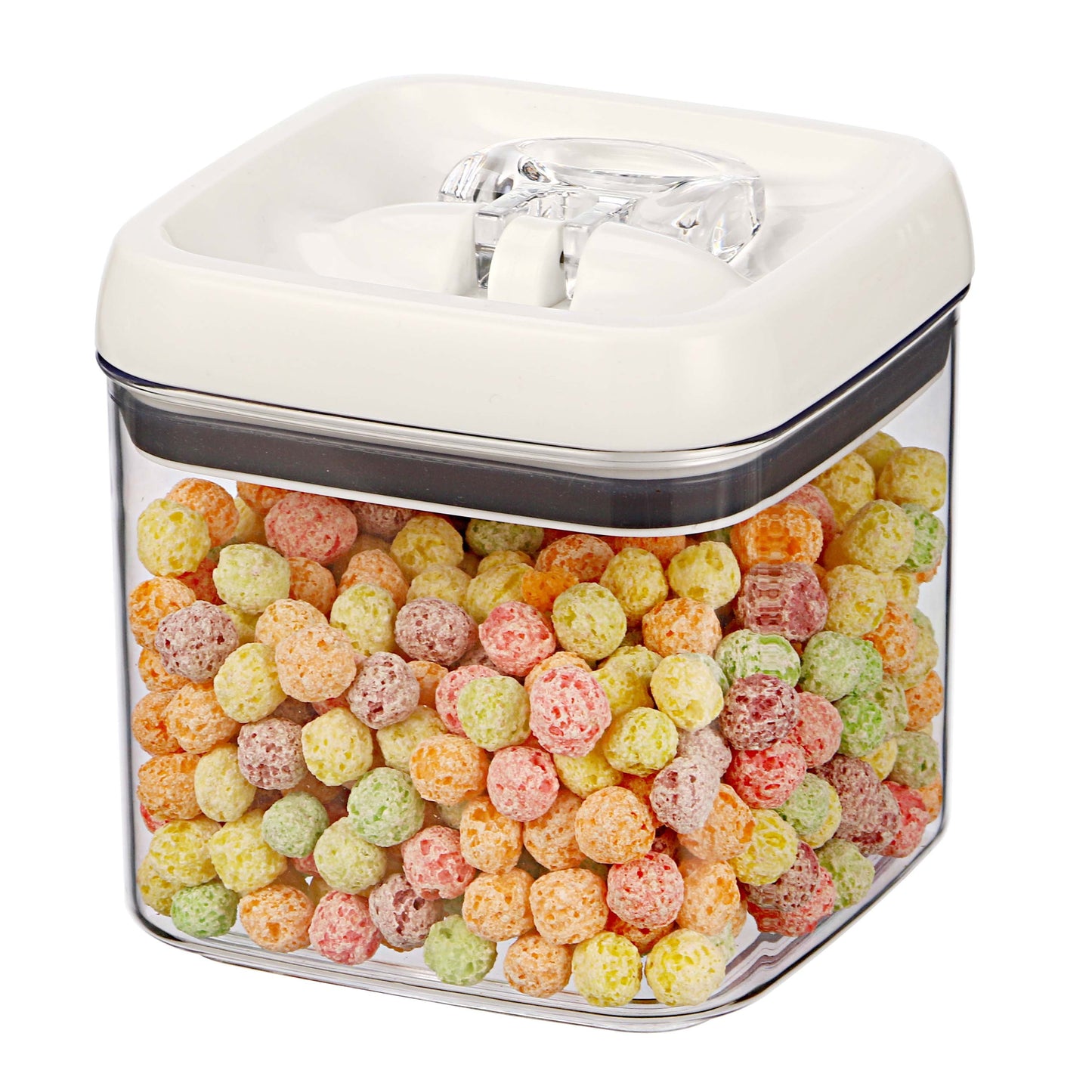 Deliciously Squishy (2 pack) Canister - 4.5 Cup Square Food Storage Container, Designed to Help with Pantry Organization and F - Deliciously Soft Cupcake Sensory Glob Detail