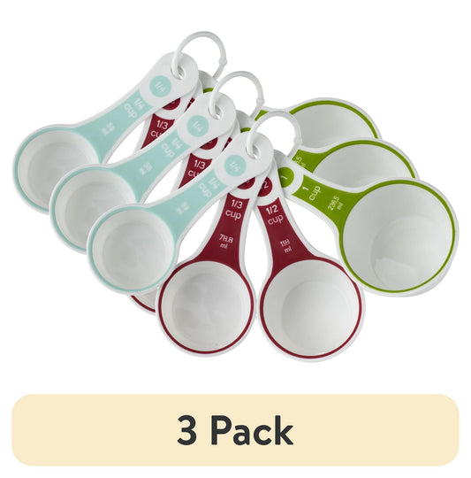 Innovative (3 pack) 4-Piece Measuring Cups Set, Multicolor - Multi-Functional Manual Food Chopper & Slicer - Default Title