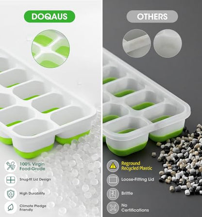 Ice Cube Tray with Lids - 4 Collection