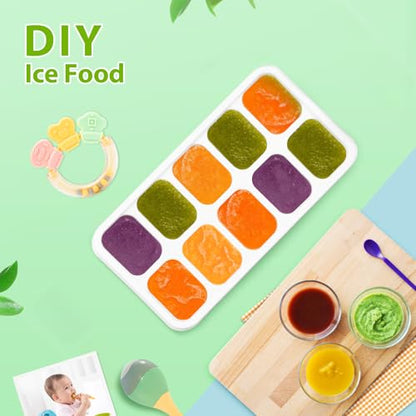 Ice Cube Tray with Lids - 4 Collection