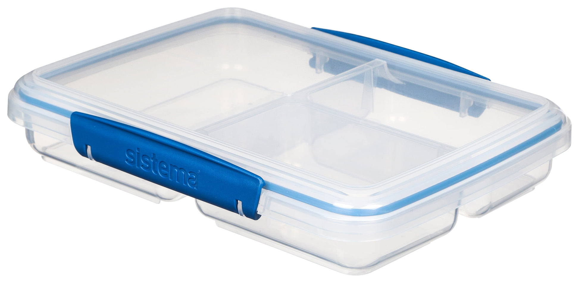 Playful Geometric To Go 820ml/3.4 Cups Multi Split Food Storage Container - Fun Food Fidget Cookie Squishable Toy Detail