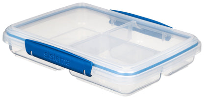 Playful Geometric To Go 820ml/3.4 Cups Multi Split Food Storage Container - Fun Food Fidget Cookie Squishable Toy Detail