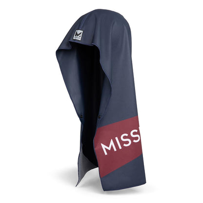 MISSION Max Plus Cooling Hoodie Towel- Hood Towel, Cools Instantly When Wet, UPF 50 Sun Protection, Contours Your Head to Stay in Place, Great for Sports, Fitness, Gym (White Camo)
