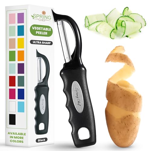 upgraded Spring Chef upgraded Swivel Vegetable Peeler, Soft