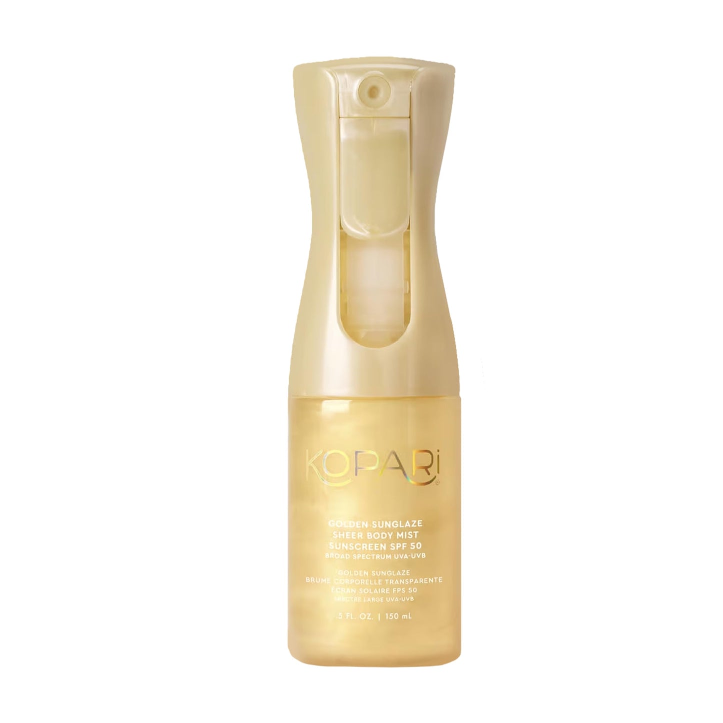 Kopari Sunglaze Body Gel Cream Sunscreen SPF 50+ | Broad-Spectrum Body Sunscreen with Hyaluronic Acid & Coconut Oil | Lightweight, Non-Greasy, Glowing Finish