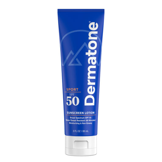 Dermatone Sport Sunscreen Spray SPF 50 | Broad Spectrum, Moisturizing, Water-Resistant | With Vitamin C, Aloe & Vitamin E | Oxybenzone & Octinoxate Free - Hawaii Act 104 Compliant | 5oz