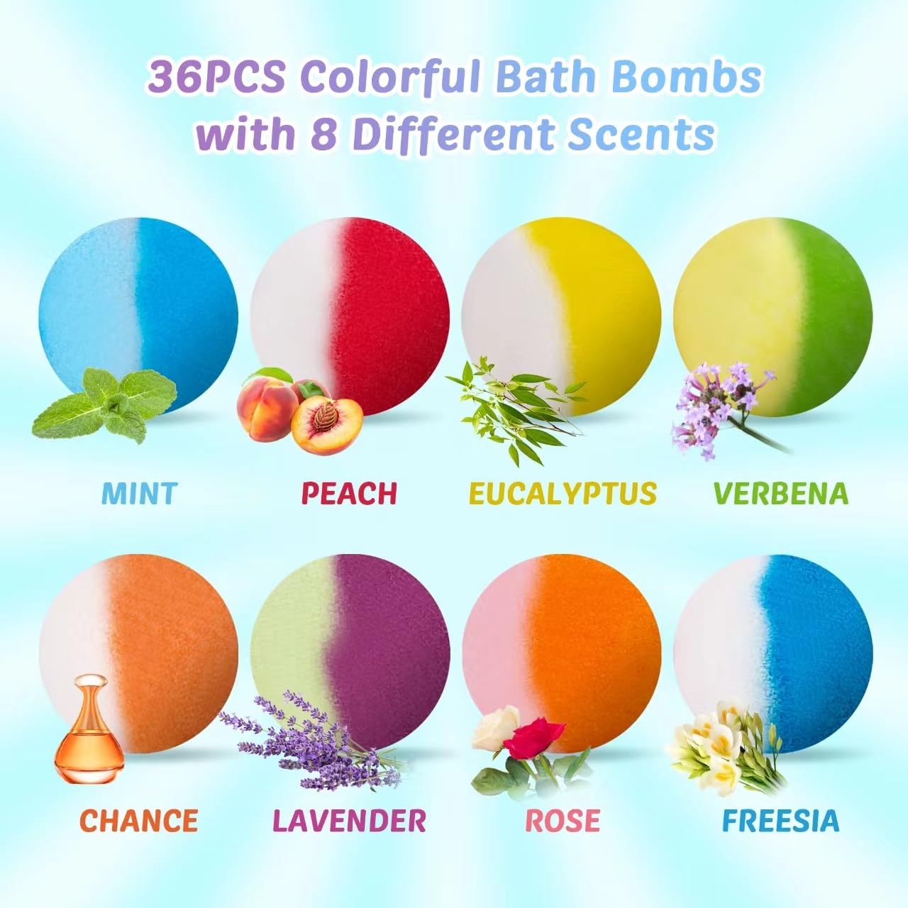 Bath Bombs for Kids, 12 Pcs Bath Bombs with Glow in The Dark Animal Surprise Inside, Handmade Organic Bubble Bath Ball Gift Set for Boys and Girls, Gift for Birthday Christmas Easter
