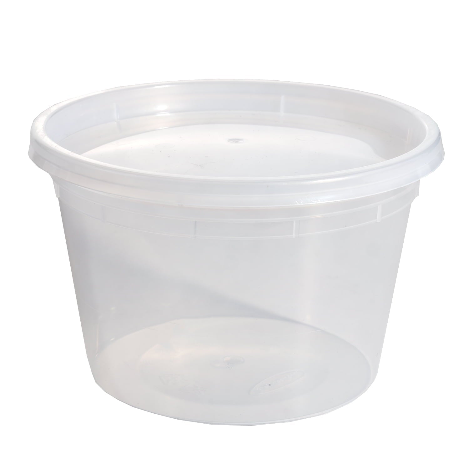 Deliciously Squishy 40 Piece 16oz Plastic Deli Container, Ideal Use for Meal Prep and Batch Cooking - Fun Food Fidget Cookie Squishable Toy Detail