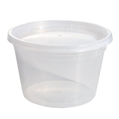 Deliciously Squishy 40 Piece 16oz Plastic Deli Container, Ideal Use for Meal Prep and Batch Cooking - Fun Food Fidget Cookie Squishable Toy Detail