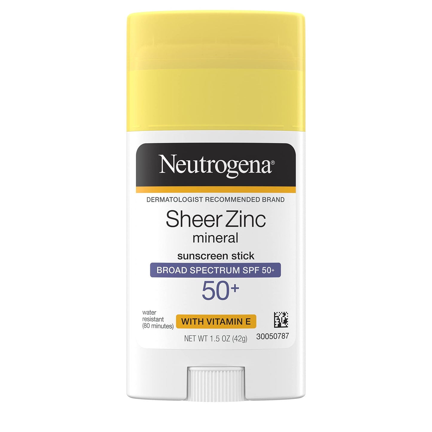 Neutrogena Sheer Zinc Oxide Dry-Touch Face Sunscreen with Broad Spectrum SPF 50, Oil-Free, Non-Comedogenic & Non-Greasy Mineral Sunscreen, 2 fl. oz