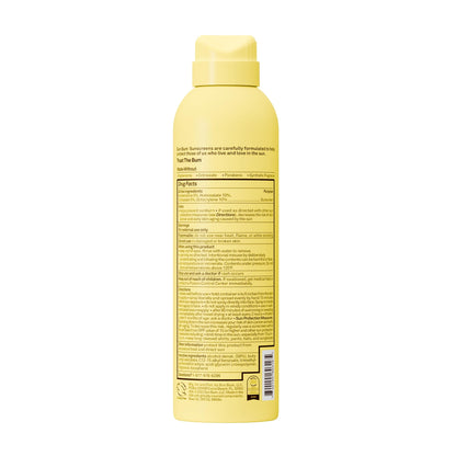 Sun Bum Kids SPF 50 Sunscreen Clear Body Spray - Broad Spectrum Water-Resistant with Vitamin E - Wet or Dry Skin Application - Hawaii 104 Act Compliant (Without Octinoxate & Oxybenzone) - 6 oz