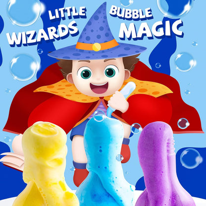 Kids Bath Bomb Potions, 6 Pack Non-Toxic Fizzy Bubble Bath Explosions, Colorful Burst Bath Potions for Kids, Scientific & Magical Bath Time Buddy, Fun & Educational Bubble Bath