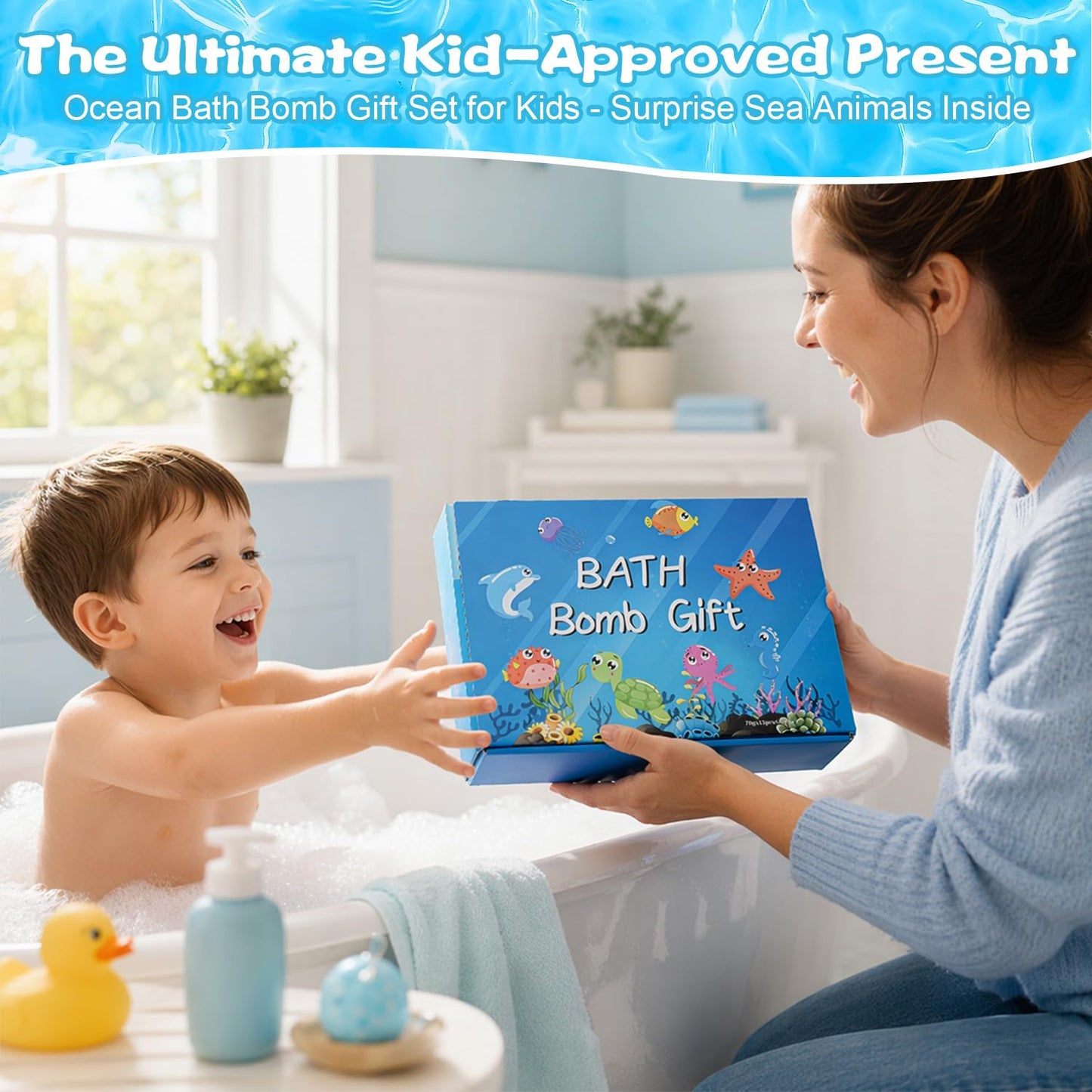 Bath Bombs with Toys Inside, 12 Pack Kids Bath Bombs with Surprise Inside, Play Fizz Bubble Bath Bomb for Boys Girls, Natural Organic Non Toxic Bath Ball Gift Set for Women Men