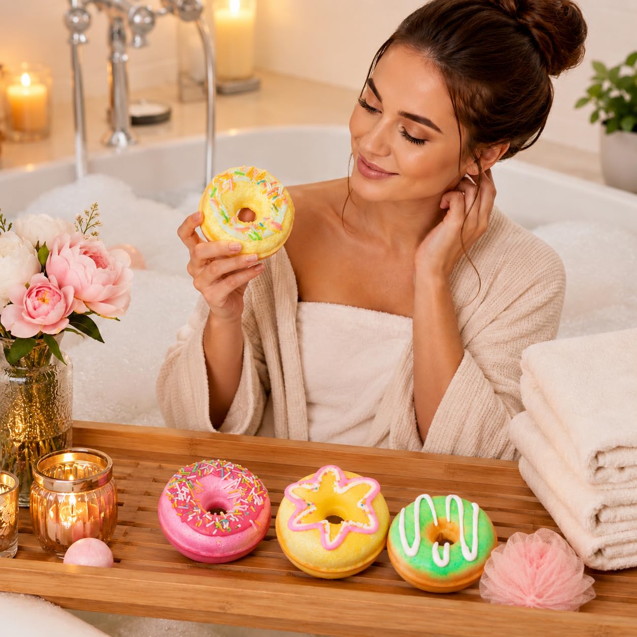 Bath Bombs with Toys Inside, 12 Pack Kids Bath Bombs with Surprise Inside, Play Fizz Bubble Bath Ball, Natural Organic Non Toxic Bath Bomb Gift Set for Boys Girls Toddler (Sea Animal)