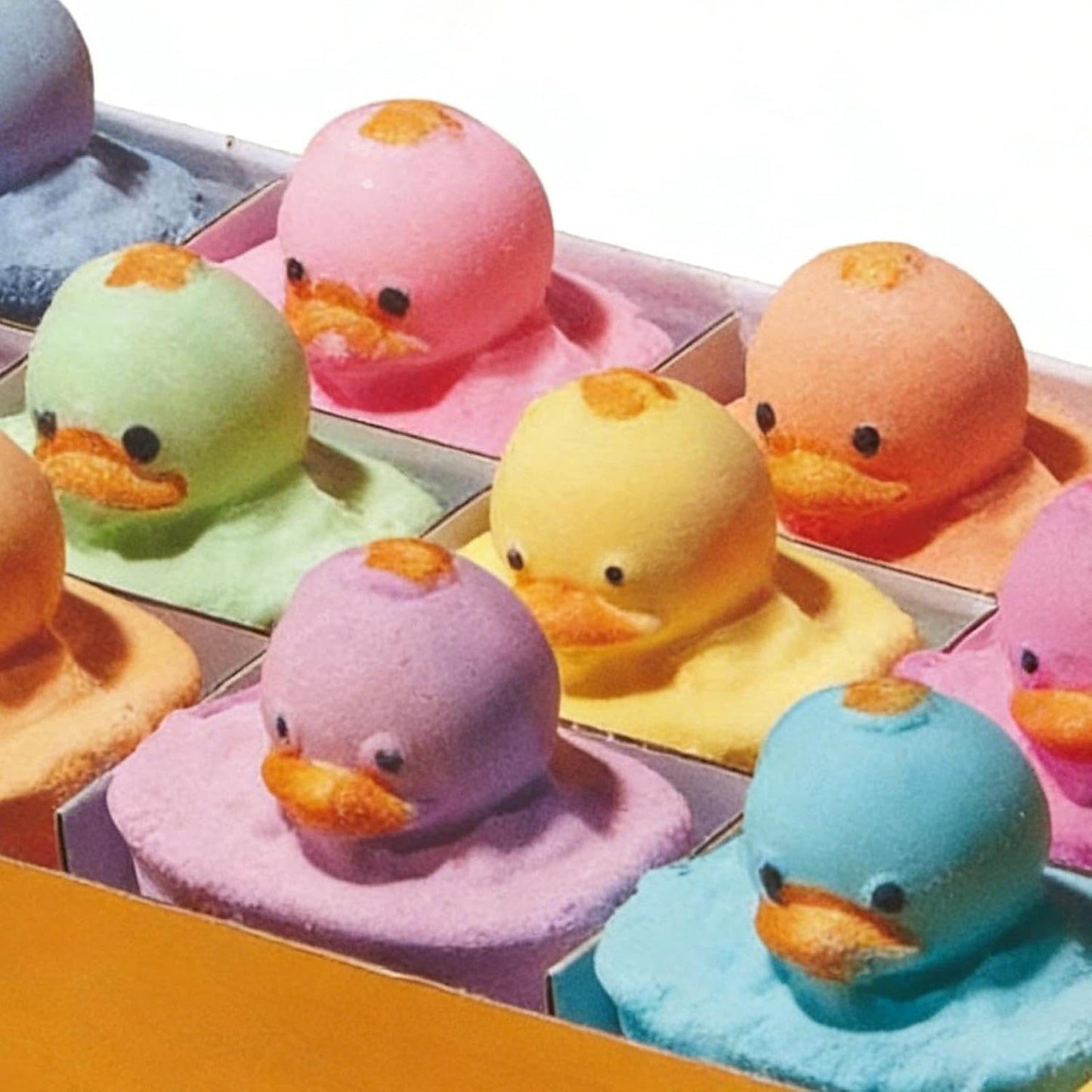 12pcs Bathbombs for Kids, Bathbombs Gift Set, Handmade Fizzy Bubble Bathbomb with Duck Toys Inside, Natural Bubble Baths Balls to Moisturize Dry Skin, Birthday Christmas Easter Gift for Girls Boys
