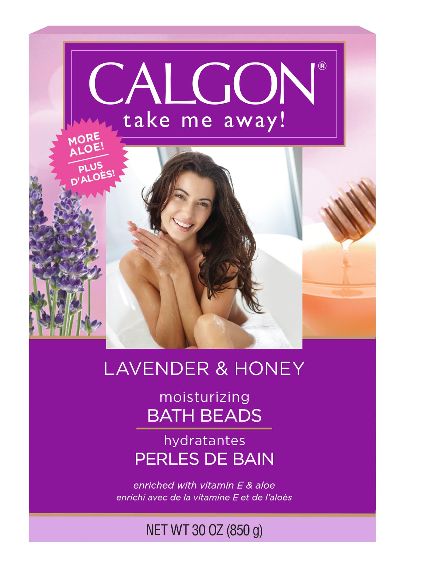 Calgon Ageless Bath Series Renewing Pearls, 16 oz.