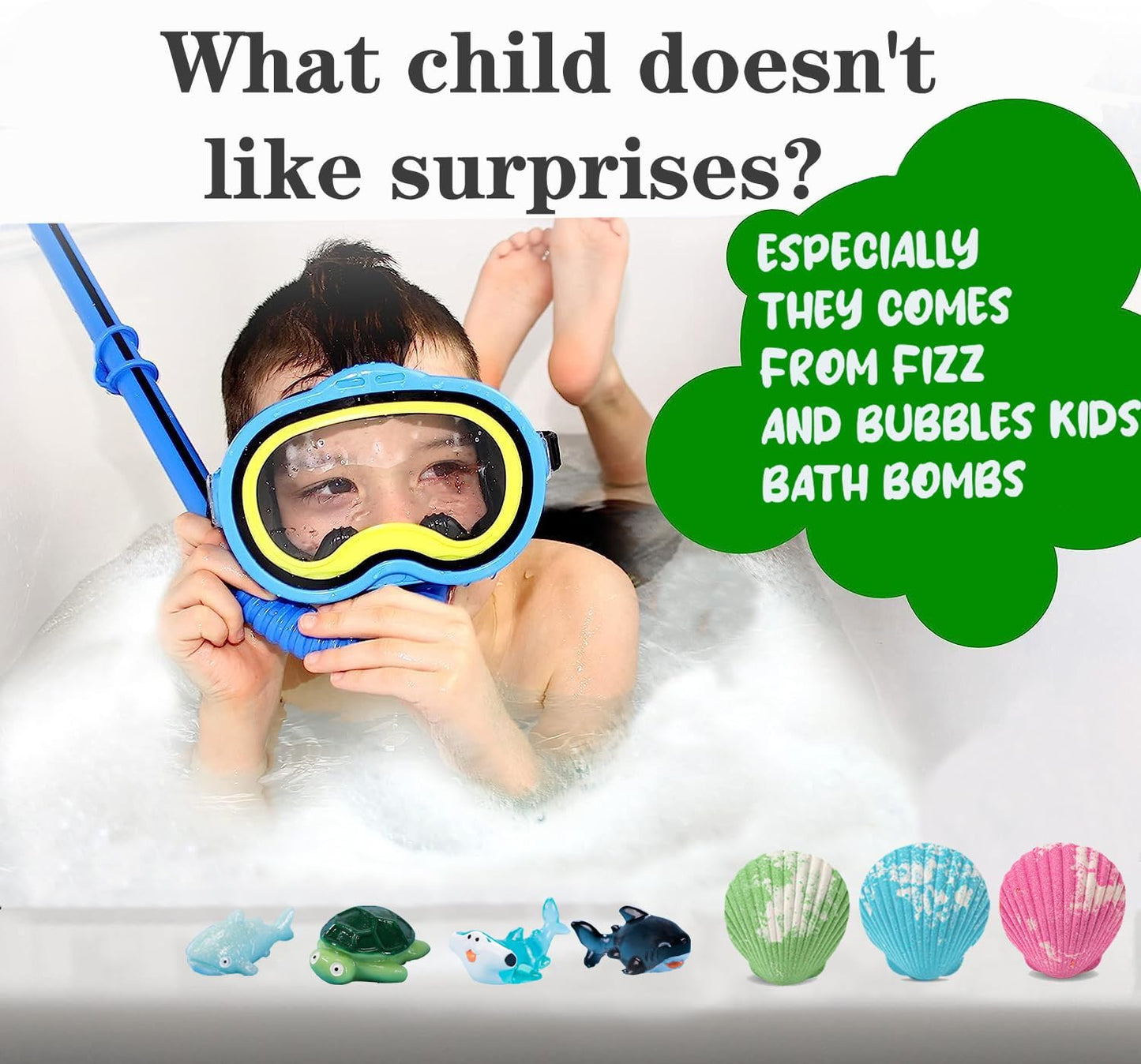 Bath Bombs for Kids with Surprise Fishing Games Inside for Girls Boys - 20 Kids Bath Bombs Gift Set, Handmade Bubble Bath Fizzes Bomb for Chrildren Birthday Christmas and Party Favor Gift for Boys