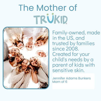 TruKid Bubble Podz Bubble Bath for Kids, Toddlers, & Babies, Tear Free Gentle & Refreshing Bath Bomb for Sensitive Skin with Natural Moisturizers, Non-Toxic, pH Balanced, Lavender Scent (24 Podz)