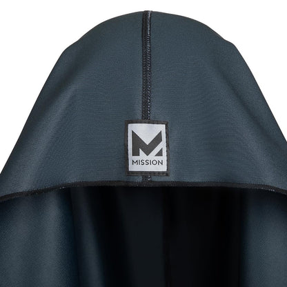 MISSION Max Plus Cooling Hoodie Towel- Hood Towel, Cools Instantly When Wet, UPF 50 Sun Protection, Contours Your Head to Stay in Place, Great for Sports, Fitness, Gym (White Camo)