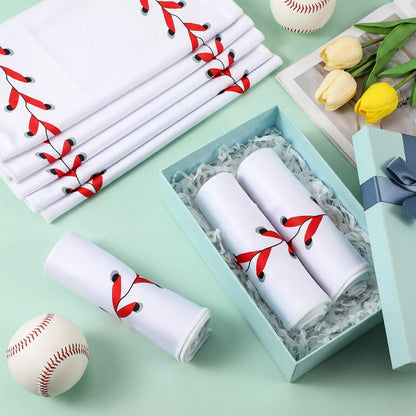 Tegeme 12 Pcs Ice Cream Drip Baseball Cooling Towels, 47"x12" Team Gifts Breathable Chilly Ice Towel, Microfiber Sport Cooling Rags Accessories for Player Gym Running Coach Gift