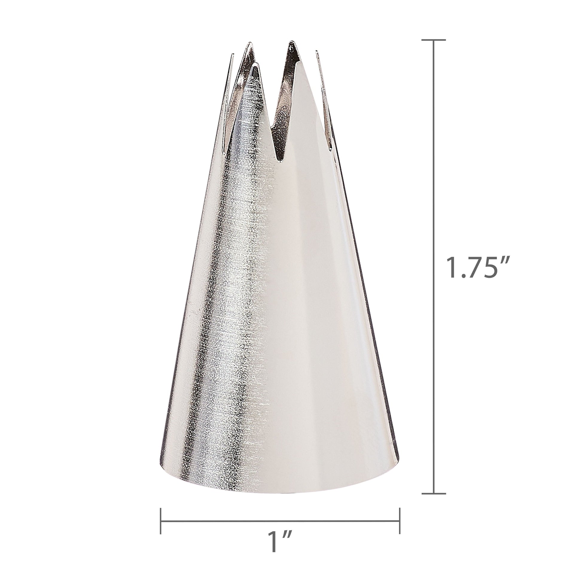 Time-Saving Large Decorating Tips, 4 Pieces - Multi-Functional Manual Food Chopper & Slicer Detail
