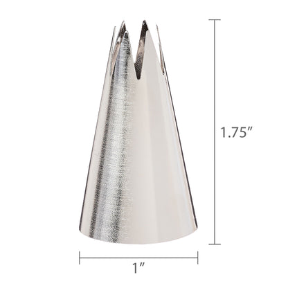 Time-Saving Large Decorating Tips, 4 Pieces - Multi-Functional Manual Food Chopper & Slicer Detail