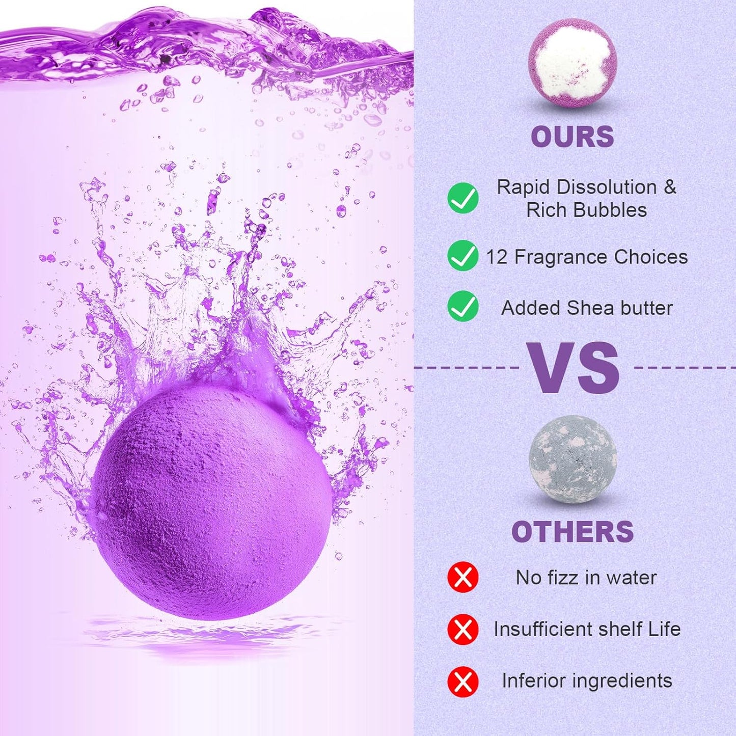 Bath Bombs for Women Gift Set 12 Pack Natural Relaxing Bath Bombs for Her，Aromatherapy Bubble Bath & Fizzy, Halloween Boo Basket Birthday Gifts for women Mom Gifts idea For wife/Teens, girlfriend,Kids