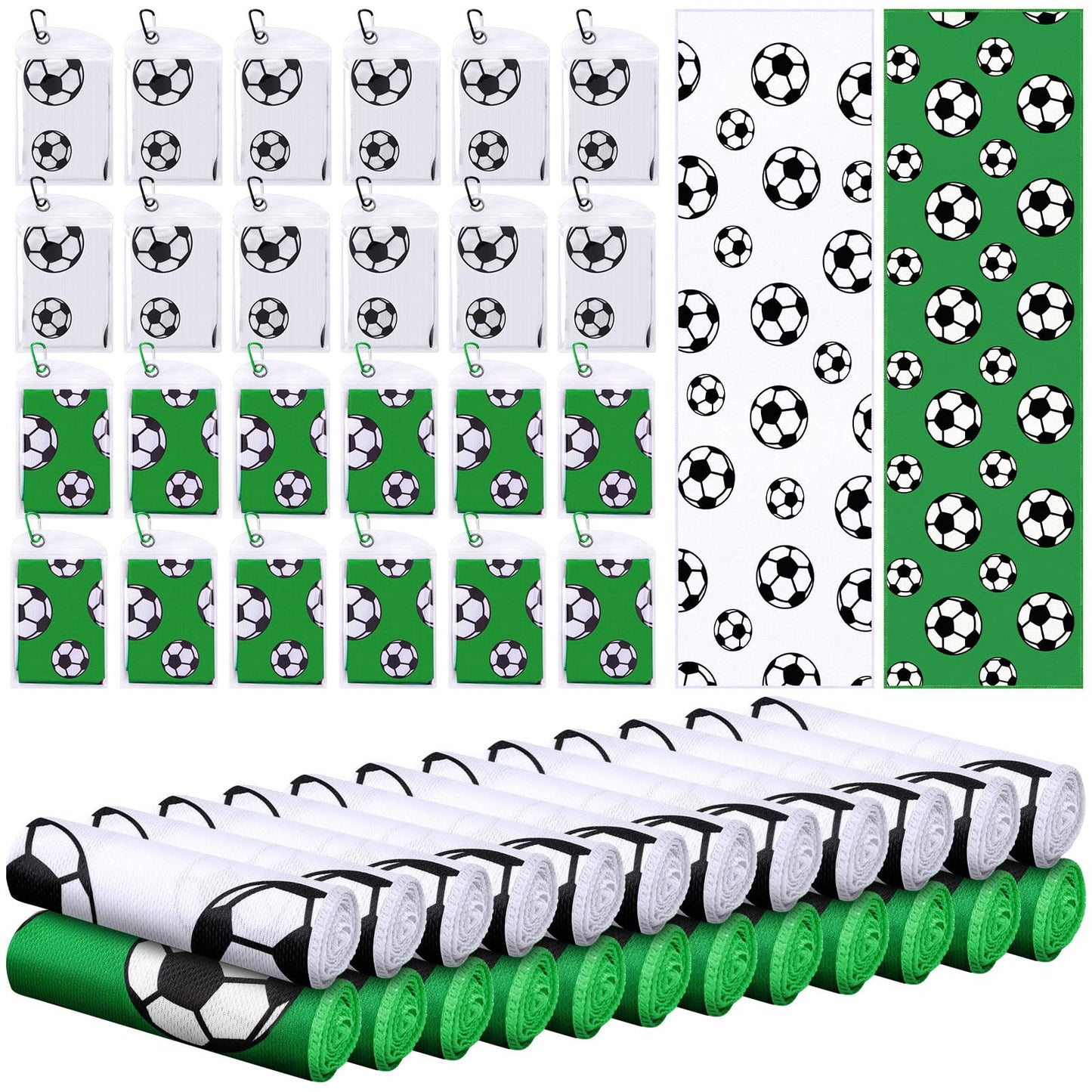Mindsoft 12 Set Softball Cooling Towels for Sports Team Gifts with Carrying Pouch 30 x 9 Inch Softball Towels Bulk Microfiber Ice Cooling Rags for Birthday Party Favors Swag Bag Stuffers