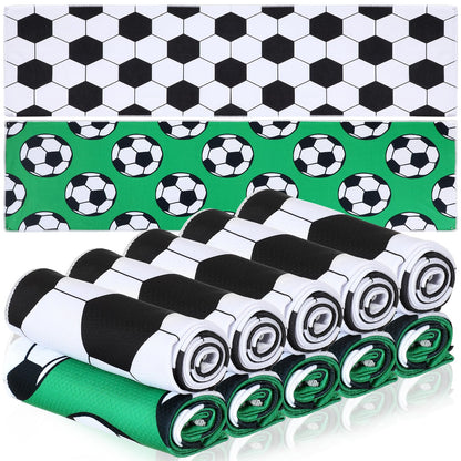 Remagr 12 Pcs Baseball Cooling Towels 30" x 9" Quick Dry Microfiber Sweat Towels for Workout, Gym, Running, Baseball Teams Sports Fans Party Favors Gifts