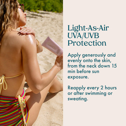 Kopari Sunglaze Body Gel Cream Sunscreen SPF 50+ | Broad-Spectrum Body Sunscreen with Hyaluronic Acid & Coconut Oil | Lightweight, Non-Greasy, Glowing Finish