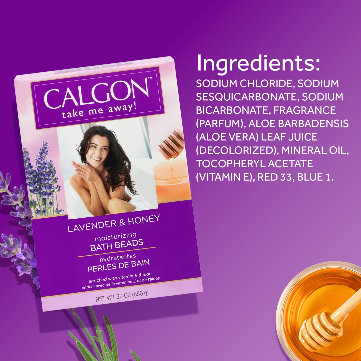 Calgon Ageless Bath Series Renewing Pearls, 16 oz.