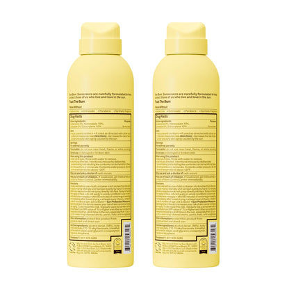 Sun Bum Kids SPF 50 Sunscreen Clear Body Spray - Broad Spectrum Water-Resistant with Vitamin E - Wet or Dry Skin Application - Hawaii 104 Act Compliant (Without Octinoxate & Oxybenzone) - 6 oz