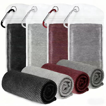 4 Pack Cooling Towels for Neck and Face(40"x12"), Cooling Neck Wraps, Ice Towel for Hot Weather, Soft Breathable Gym Towel, Cool Towel for Workout, Camping, Yoga, Sport, Running