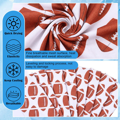 FuWeave 24 Pack Baseball Cooling Towel 40 x 12 Inch Breathable Sport Cooling Towel Microfiber Fast Drying Baseball Team Gifts for Athletes Yoga Gym Camping Running