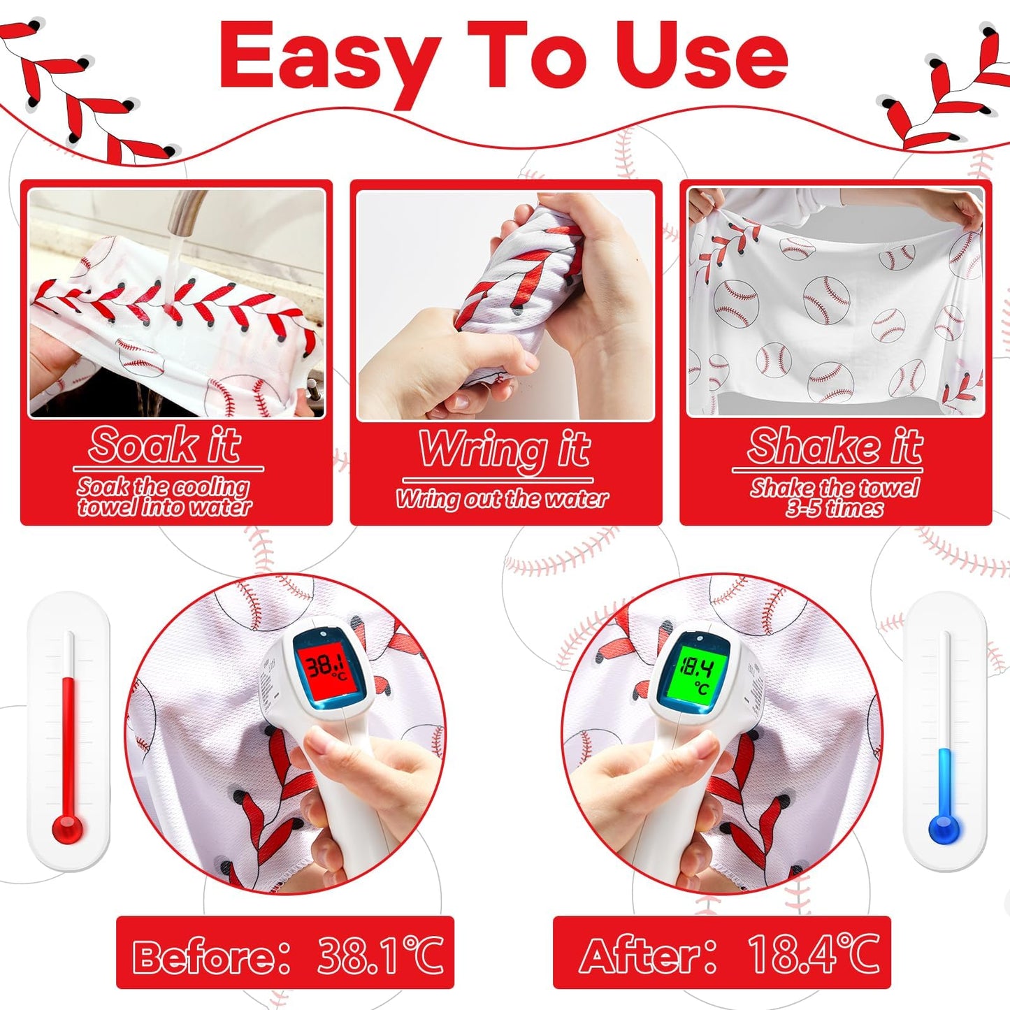 30Pcs 250th Anniversary Patriotic Cooling Towels for Neck and Face 40 x 12 Inch American Flag Sports Workout Ice Towel for Sweat Microfiber Breathable Chilly Bulk Neck Wraps for 4th of July Outdoor