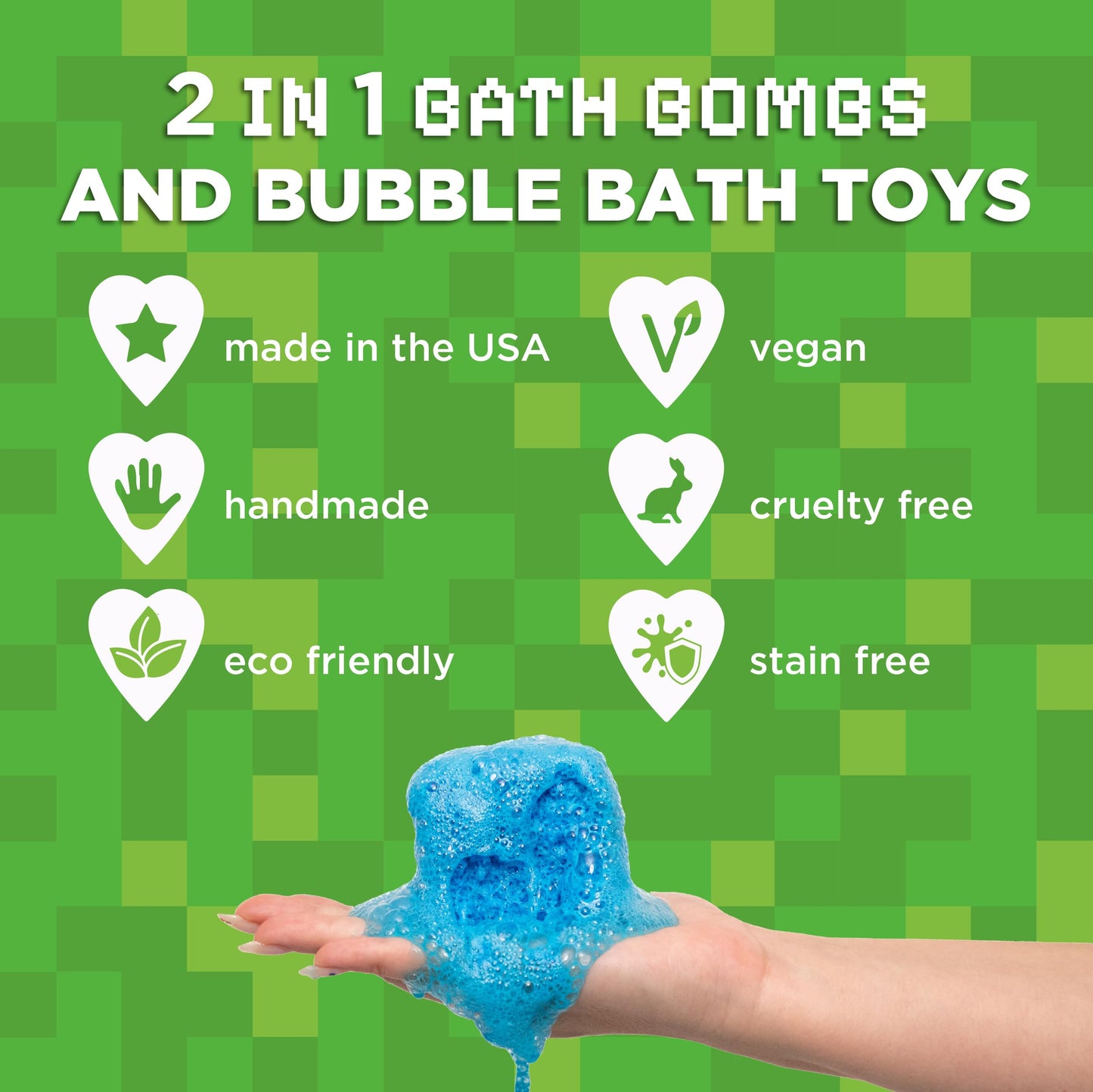 Superhero Bath Bombs for Kids with Surprise Toys Inside (6 Pack) - Large Bubble Bomb Fizzies for Boys, Girls, & Toddlers - Birthday Gift for Kids - Fruity Scent, USA Made by Two Sisters