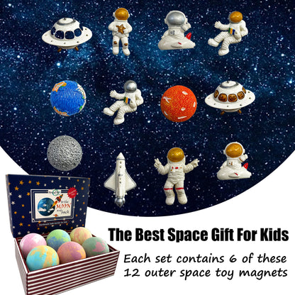 Bath Bombs for Kids with Surprise Toys Inside Plus Dinosaur Puzzle - Set of 9 Organic Dino Egg Bath Bombs, Gentle and Kids Safe, Fizzy Balls with Rich Bubbles, Birthday Gifts for Boys, Girls