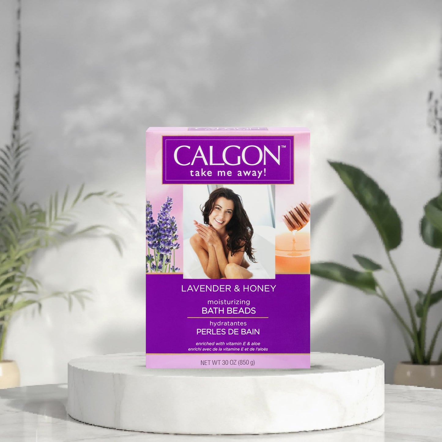 Calgon Ageless Bath Series Renewing Pearls, 16 oz.