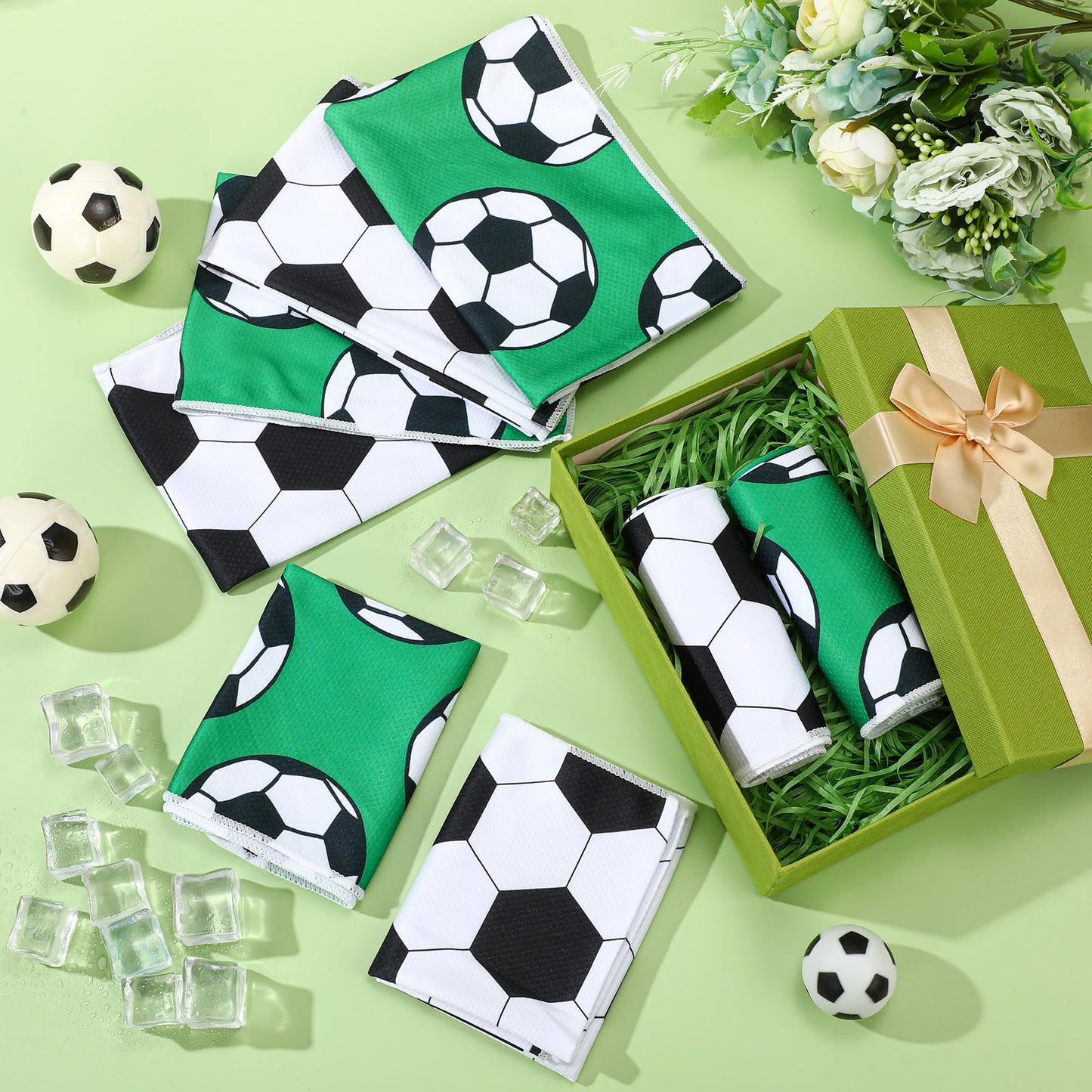 Remagr 12 Pcs Baseball Cooling Towels 30" x 9" Quick Dry Microfiber Sweat Towels for Workout, Gym, Running, Baseball Teams Sports Fans Party Favors Gifts