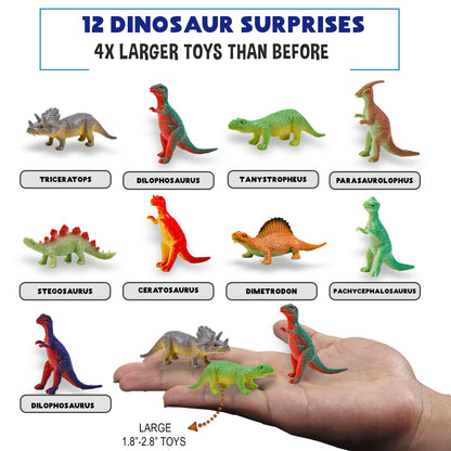 Bath Bombs for Kids with Surprise Toys Inside Plus Dinosaur Puzzle - Set of 9 Organic Dino Egg Bath Bombs, Gentle and Kids Safe, Fizzy Balls with Rich Bubbles, Birthday Gifts for Boys, Girls