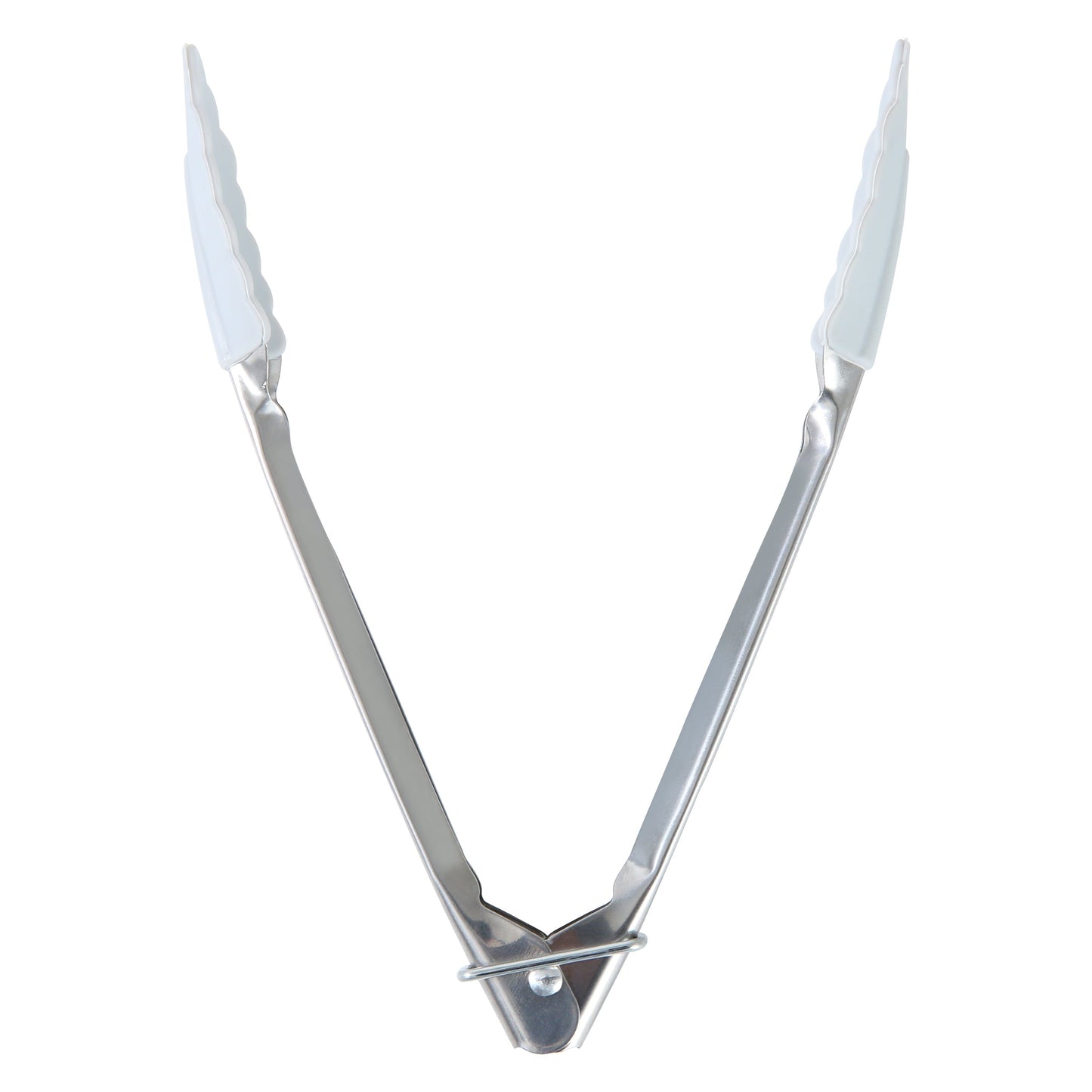 Durable Steel Stainless Steel and Silicone Mini Food Tongs Grey - Heavy Duty Stainless Steel Kitchen Shears Detail