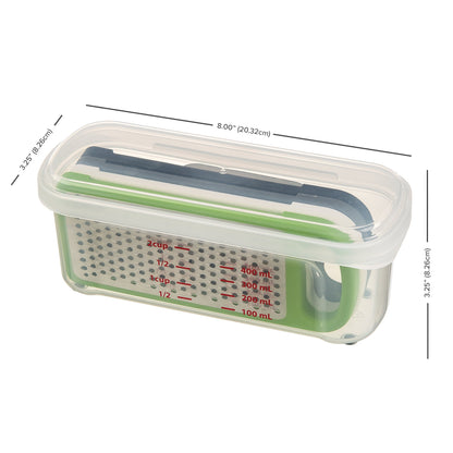 Innovative Compact Grate & Slice Set - Kitchen Gadget Tool for Quick Food Prep Detail