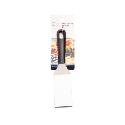 Heavy Duty Stainless Steel Mini Dessert Spatula with Softgrip Handle for Serving Pancakes or Desserts - High-Precision Culinary Tool for Baking & Cooking Detail