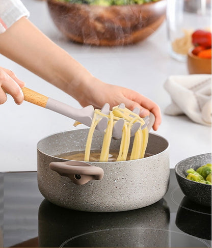 Premium Silicone Silicone & Bamboo Cooking Utensil Set, 14 Pieces - Heat-Resistant Silicone Cooking Spatula Turner Detail