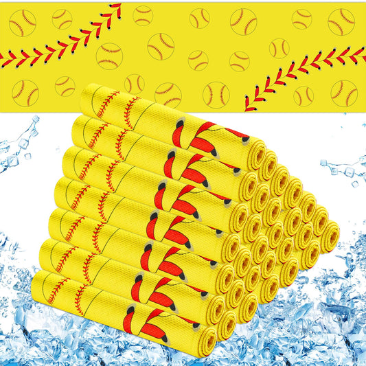 30Pcs 250th Anniversary Patriotic Cooling Towels for Neck and Face 40 x 12 Inch American Flag Sports Workout Ice Towel for Sweat Microfiber Breathable Chilly Bulk Neck Wraps for 4th of July Outdoor