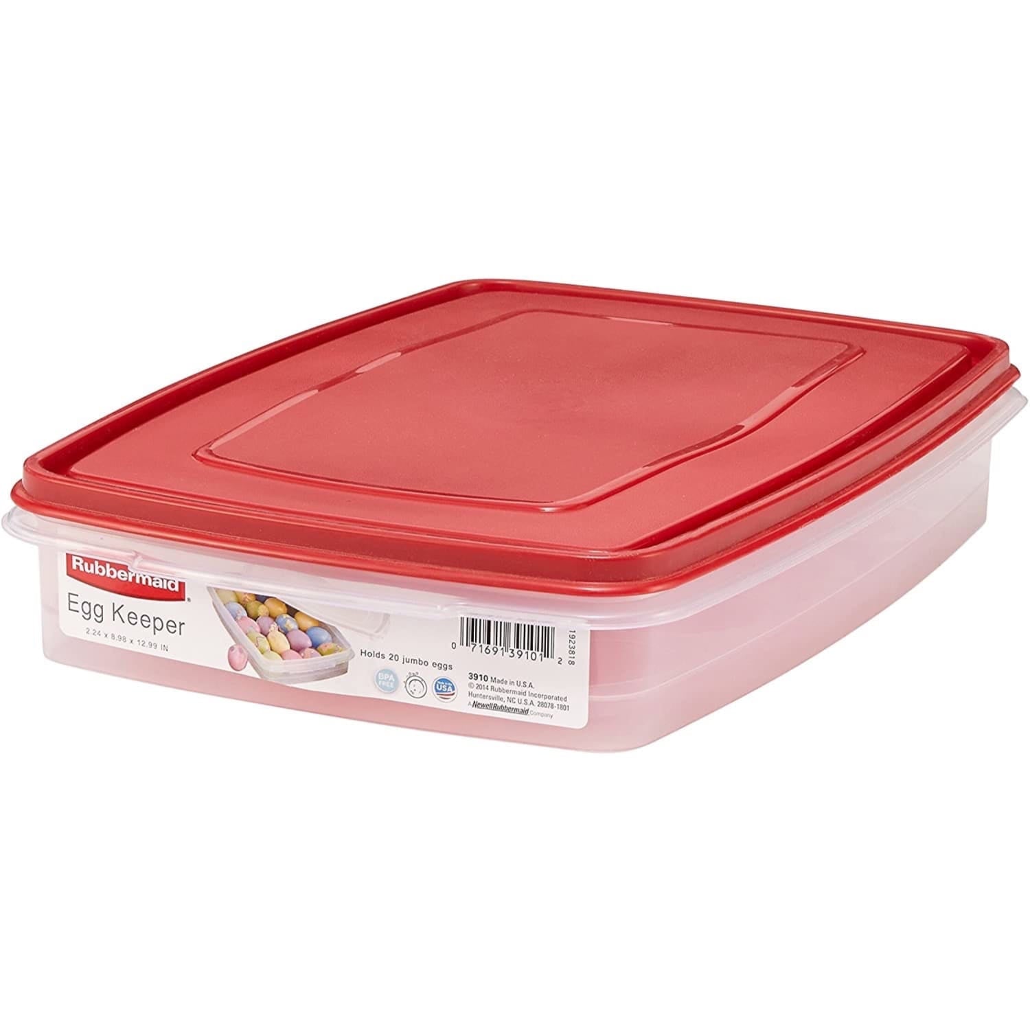 Playful Geometric Egg Keeper Food Storage Container, Clear/Red, 1 Count - Playful Star & Heart Shaped Geometric NeeDoh Detail