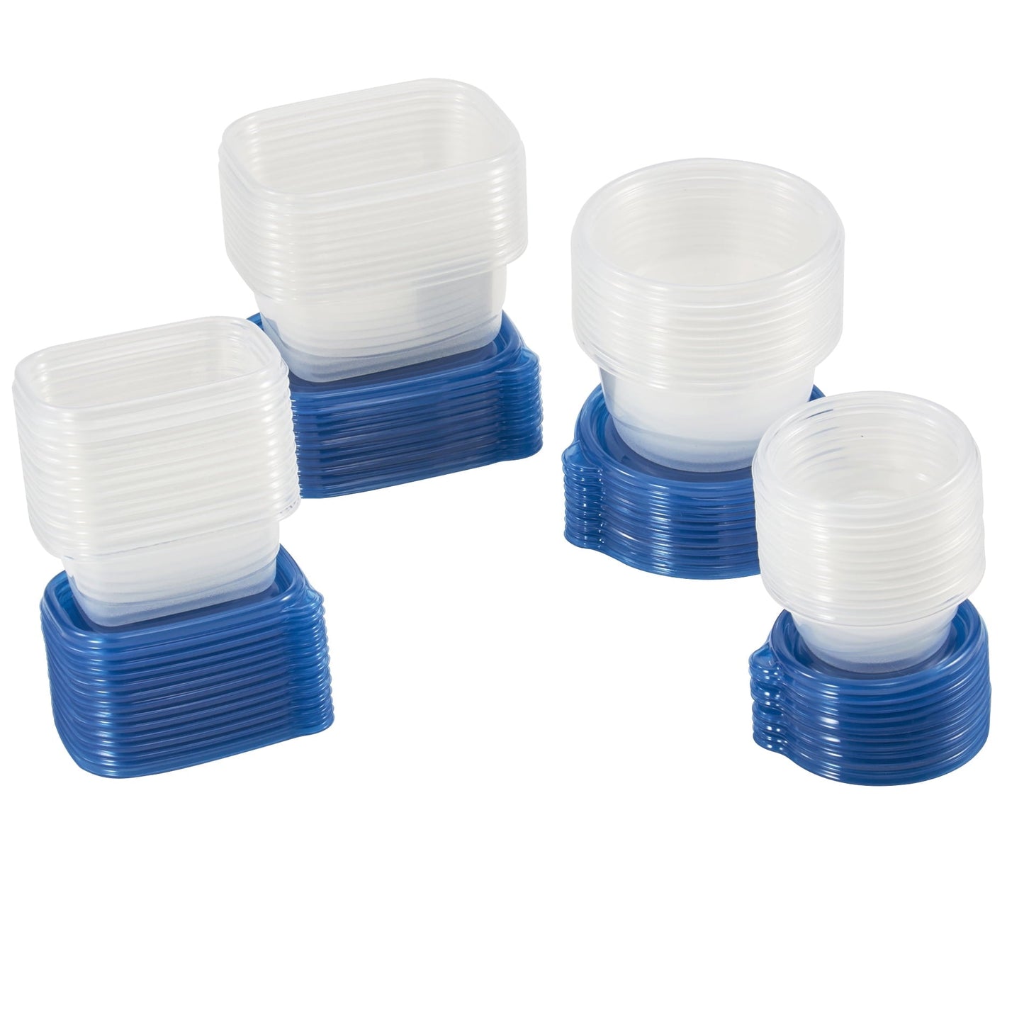 Whimsical Doughnut 92pc Plastic Food Storage Container set, Ideal Use for Refrigeration Storage and Organization,... - Fun Food Fidget Cookie Squishable Toy Detail